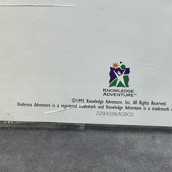 Vintage 1995 Undersea Adventure PC Game Complete Tested - Picture 4 of 4